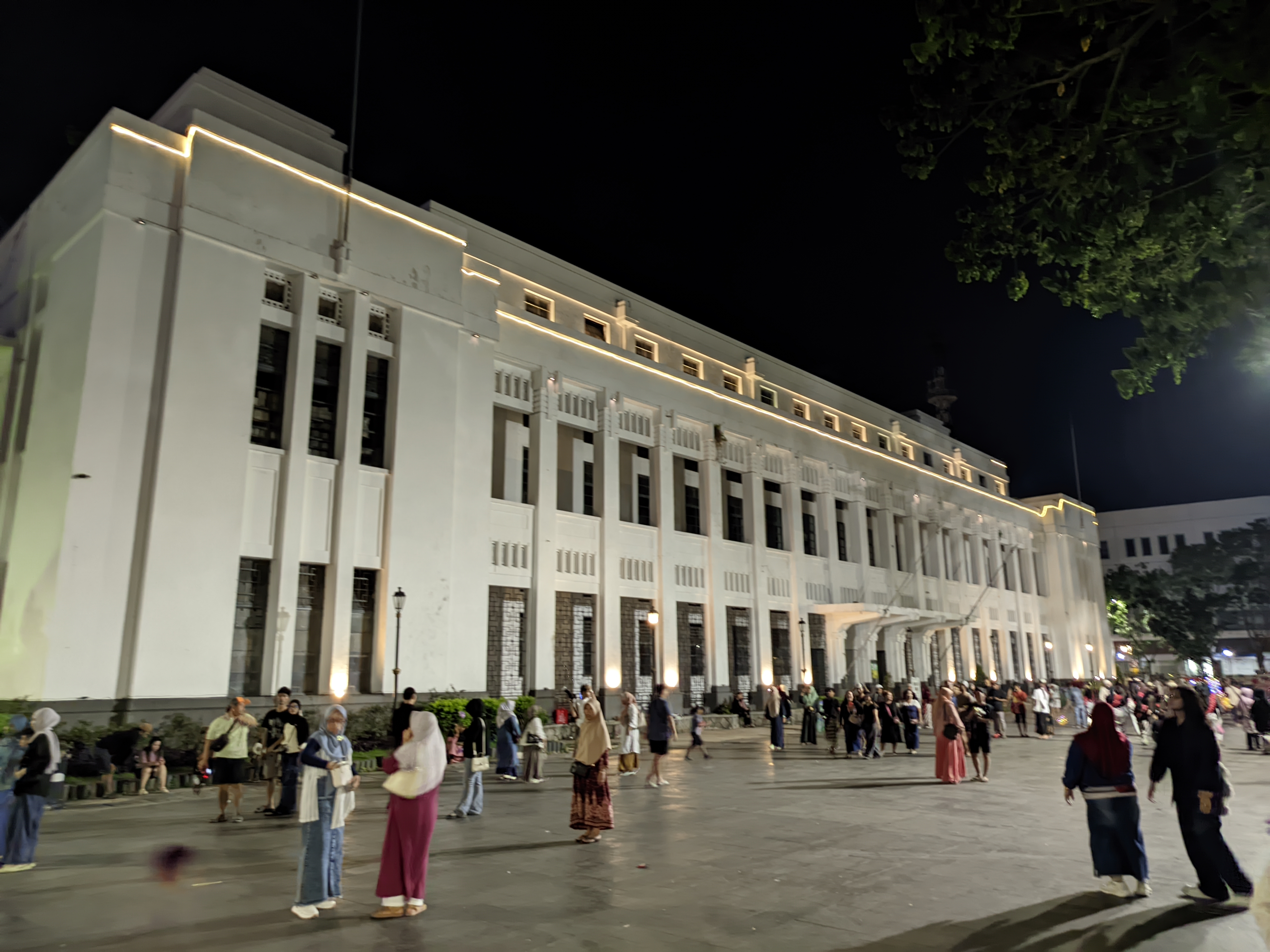 Surabaya Old Town at Night